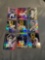 9 Card Lot of PRIZMS and REFRACTORS with Rookies & Stars from Huge Collection