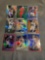 9 Card Lot of PRIZMS and REFRACTORS with Rookies & Stars from Huge Collection