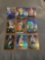 9 Card Lot of PRIZMS and REFRACTORS with Rookies & Stars from Huge Collection