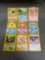 9 Card Lot of Vintage Pokemon 1ST EDITION Trading Cards from Cool Collection