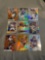 9 Card Lot of PRIZMS and REFRACTORS with Rookies & Stars from Huge Collection