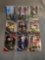 9 Card Lot of FOOTBALL ROOKIE Cards - Mostly Modern Sets - Hot!