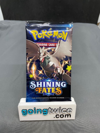 Factory Sealed Pokemon SHINING FATES 10 Card Booster Pack - Shiny CHARIZARD VMAX?