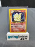 1999 Pokemon Base Set Unlimited #12 NINETALES Holofoil Rare Trading Card from Childhood Collection