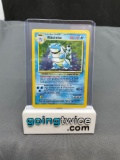 1999 Pokemon Base Set Unlimited #2 BLASTOISE Holofoil Rare Trading Card from Childhood Collection