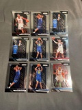 9 Card Lot of BASKETBALL ROOKIE Cards from Huge Collection - Stars, Future Stars and More!