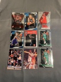 9 Card Lot of BASKETBALL ROOKIE Cards from Huge Collection - Stars, Future Stars and More!