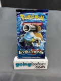 Factory Sealed Pokemon XY EVOLUTIONS 10 Card Booster Pack