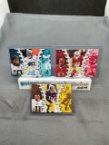 3 Count Lot of FOOTBALL ROOKIE Cards - Hot Sets!