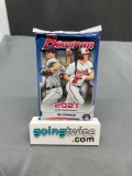 Factory Sealed 2021 BOWMAN Baseball 12 Card Pack