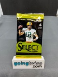 Factory Sealed 2020 SELECT Football 4 Card Pack - Herbert Zebra Die-Cut?