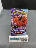 Factory Sealed Pokemon CHILLING REIGN 10 Card Booster Pack