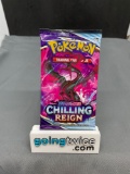 Factory Sealed Pokemon CHILLING REIGN 10 Card Booster Pack