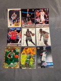 9 Card Lot of BASKETBALL ROOKIE Cards from Huge Collection - Stars, Future Stars and More!