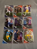 9 Card Lot of FOOTBALL ROOKIE Cards from Huge Colletion - Stars, Future Stars and More!