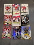 9 Card Lot of FOOTBALL ROOKIE Cards from Huge Colletion - Stars, Future Stars and More!