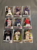 9 Card Lot of BASEBALL ROOKIE Cards from Huge Colletion - Stars, Future Stars and More!