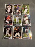 9 Card Lot of BASEBALL ROOKIE Cards from Huge Colletion - Stars, Future Stars and More!