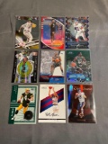 9 Card Lot of SERIAL NUMBERED Sports Cards with Stars & Rookies!