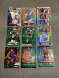 9 Count Lot of PRIZMS & REFRACTORS with ROOKIES & STARS