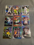 9 Count Lot of PRIZMS & REFRACTORS with ROOKIES & STARS