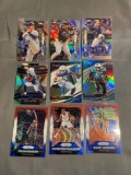 9 Count Lot of PRIZMS & REFRACTORS with ROOKIES & STARS