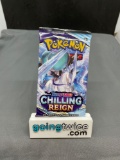 Factory Sealed Pokemon CHILLING REIGN 10 Card Booster Pack