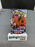 Factory Sealed Pokemon CHILLING REIGN 10 Card Booster Pack