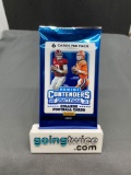 Factory Sealed 2021 CONTENDERS DRAFT PICKS Football 6 Card Pack - Trevor Lawrence RC?