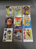 9 Count Lot of FOOTBALL ROOKIE Cards - HOT Sets!