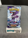 Factory Sealed Pokemon CHILLING REIGN 10 Card Booster Pack