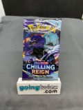 Factory Sealed Pokemon CHILLING REIGN 10 Card Booster Pack