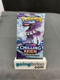 Factory Sealed Pokemon CHILLING REIGN 10 Card Booster Pack