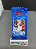 Factory Sealed 2020 CONTENDERS Football 18 Card JUMBO Pack - Trevor Lawrence College Ticket?