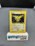 2000 Pokemon Base Set 2 #20 ZAPDOS Holofoil Rare Trading Card