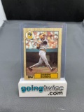 1987 Topps Baseball #320 BARRY BONDS Pirates Rookie Trading Card