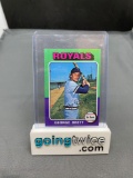 1975 Topps Baseball Minis #228 GEORGE BRETT Kansas City Royals Rookie Trading Card