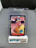 1987 Donruss Baseball #46 MARK MCGWIRE Oakland Athletics Rookie Trading Card