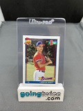 1991 Topps Baseball #333 CHIPPER JONES Atlanta Braves Rookie Trading Card