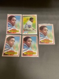 5 Card Lot of Vintage TONY DORSETT Dallas Cowboys Football Cards from Cool Collection