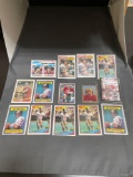 Huge Lot of Vintage JOE MONTANA San Francisco 49ers Football Trading Cards