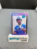 1989 Donruss Baseball Rated Rookie #33 KEN GRIFFEY JR Seattle Mariners Rookie Trading Card