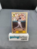 1987 Topps Baseball #320 BARRY BONDS Pirates Rookie Trading Card