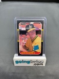 1987 Donruss Baseball #46 MARK MCGWIRE Oakland Athletics Rookie Trading Card