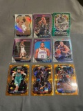 9 Card Lot of PRIZMS and REFRACTORS with Rookies & Stars from Huge Collection