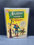 Vintage DC Comics ACTION COMICS #227 Silver Age Comic Book from Estate Collection