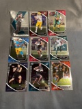9 Card Lot of FOOTBALL ROOKIE Cards - Mostly Modern Sets - Hot!