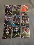 9 Card Lot of FOOTBALL ROOKIE Cards - Mostly Modern Sets - Hot!