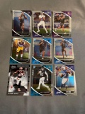 9 Card Lot of FOOTBALL ROOKIE Cards - Mostly Modern Sets - Hot!