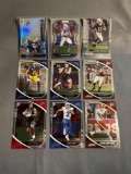 9 Card Lot of FOOTBALL ROOKIE Cards - Mostly Modern Sets - Hot!